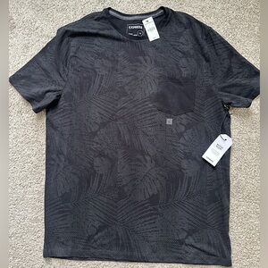 Express Black Short Sleeve Tees Classic Crew Neck